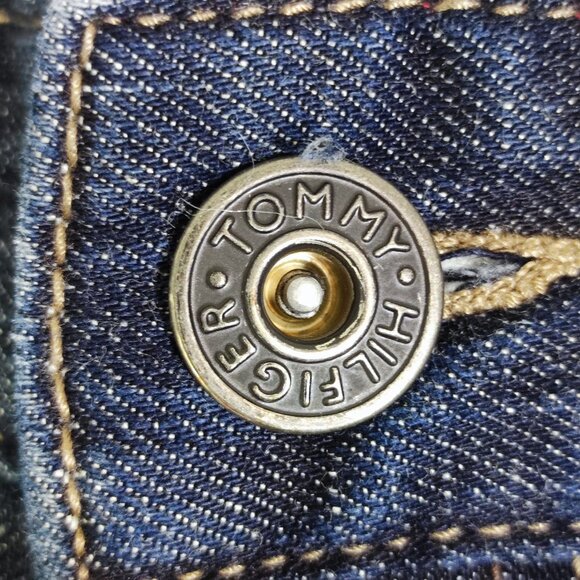 Tommy Hilfiger flare jeans Freedom women's size 10 R ink blue colour lightweight - Picture 7 of 14